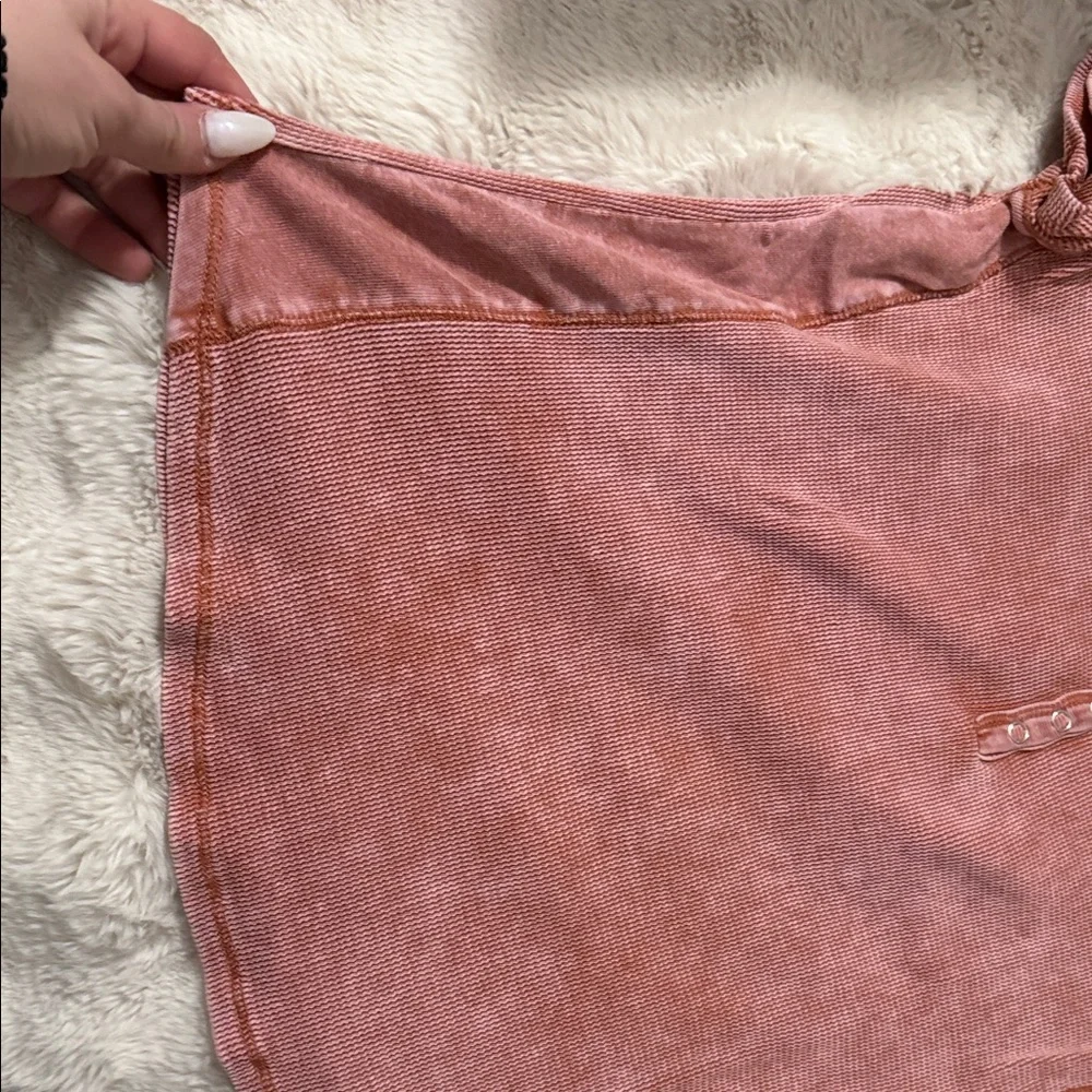 BKE Women's Coral Henley Tee - Picture 6 of 6